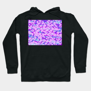 Colorful leafy print Hoodie